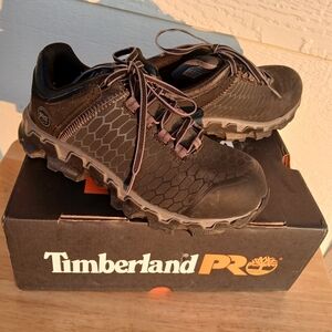 Shoes Steeltoed Black Timberland PRO WOMANS 7.5 with LACES